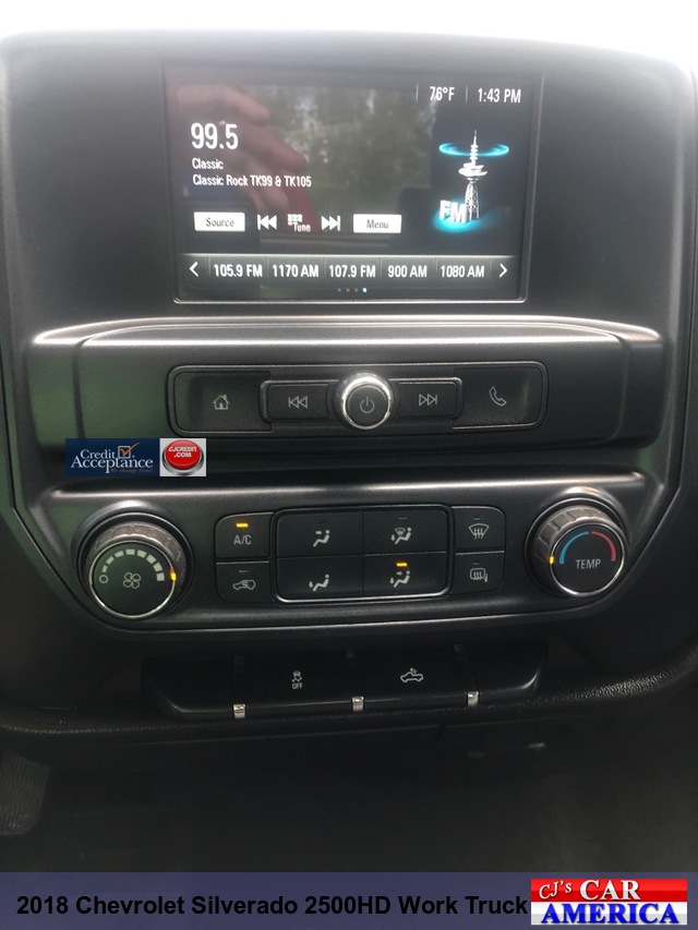 2018 Chevrolet Silverado 2500HD Work Truck Double Cab 