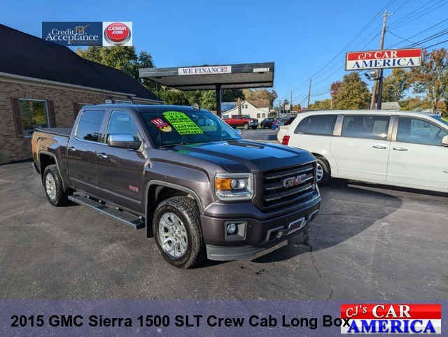 2015 GMC Sierra 1500 SLT Crew Cab Long Box 