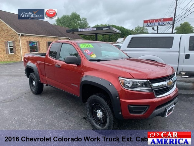 2016 Chevrolet Colorado Work Truck Ext. Cab 