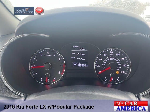 2016 Kia Forte LX w/Popular Package