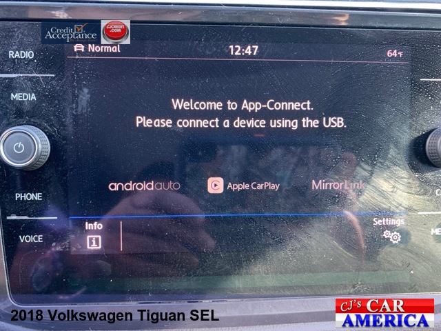 2018 Volkswagen Tiguan SEL 4Motion