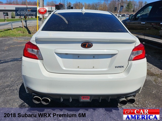 2018 Subaru WRX Premium 6M